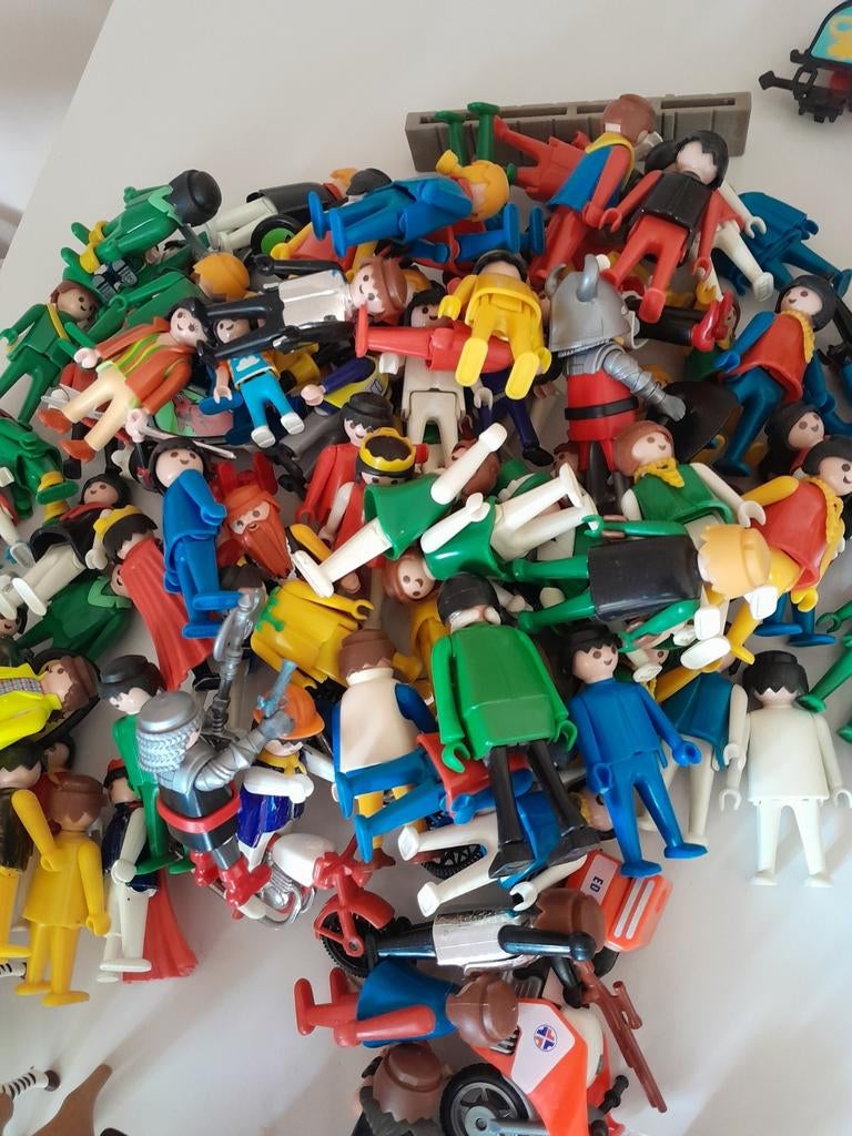 Grote Playmobil collectie, Ophalen