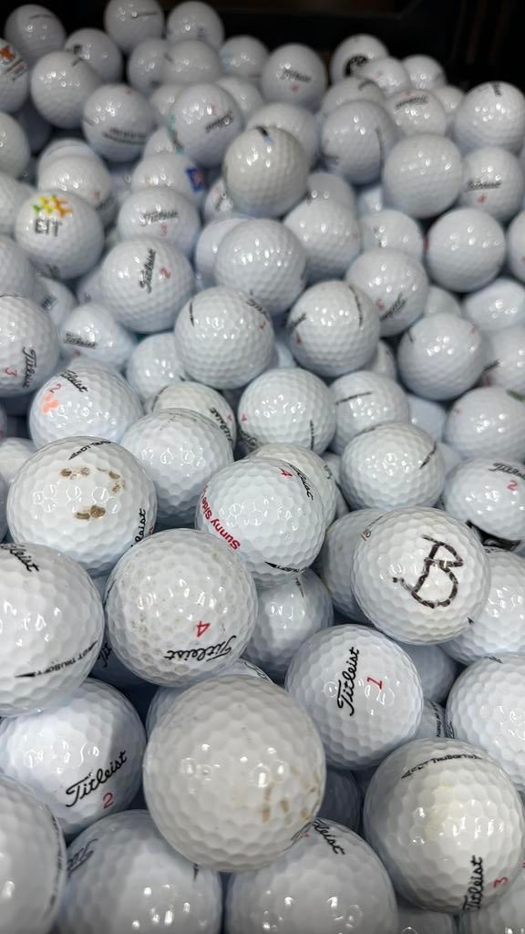 50x Titleist Trusoft Deal AAAA Pearlwhite kwaliteit golfball, Ophalen of Verzenden, Zo goed als nieuw, Bal(len)