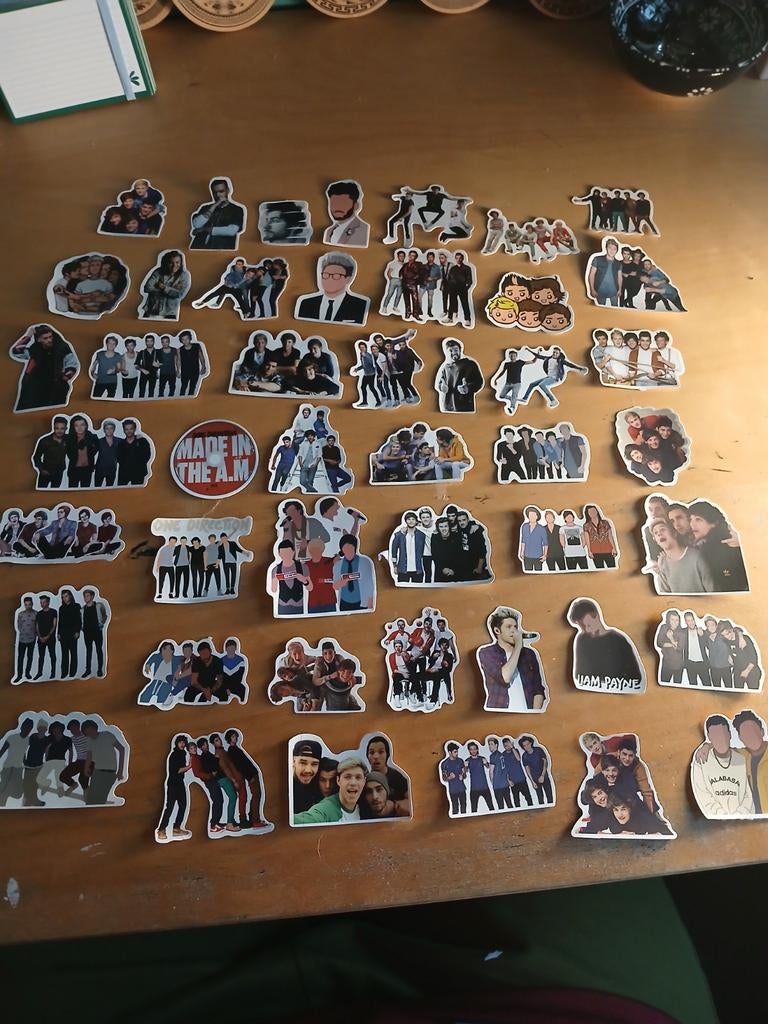 One Direction stickers, Verzamelen, Stickers, Nieuw, Film, Tv of Omroep, Verzenden