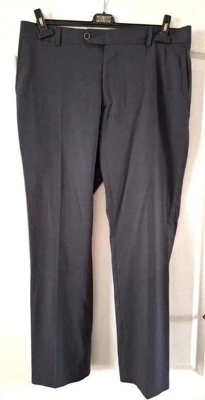 Van Gils pantalon zwart maat L 52 scheerwol nette staat, Maat 52/54 (L), Zwart, Zo goed als nieuw, Van Gils