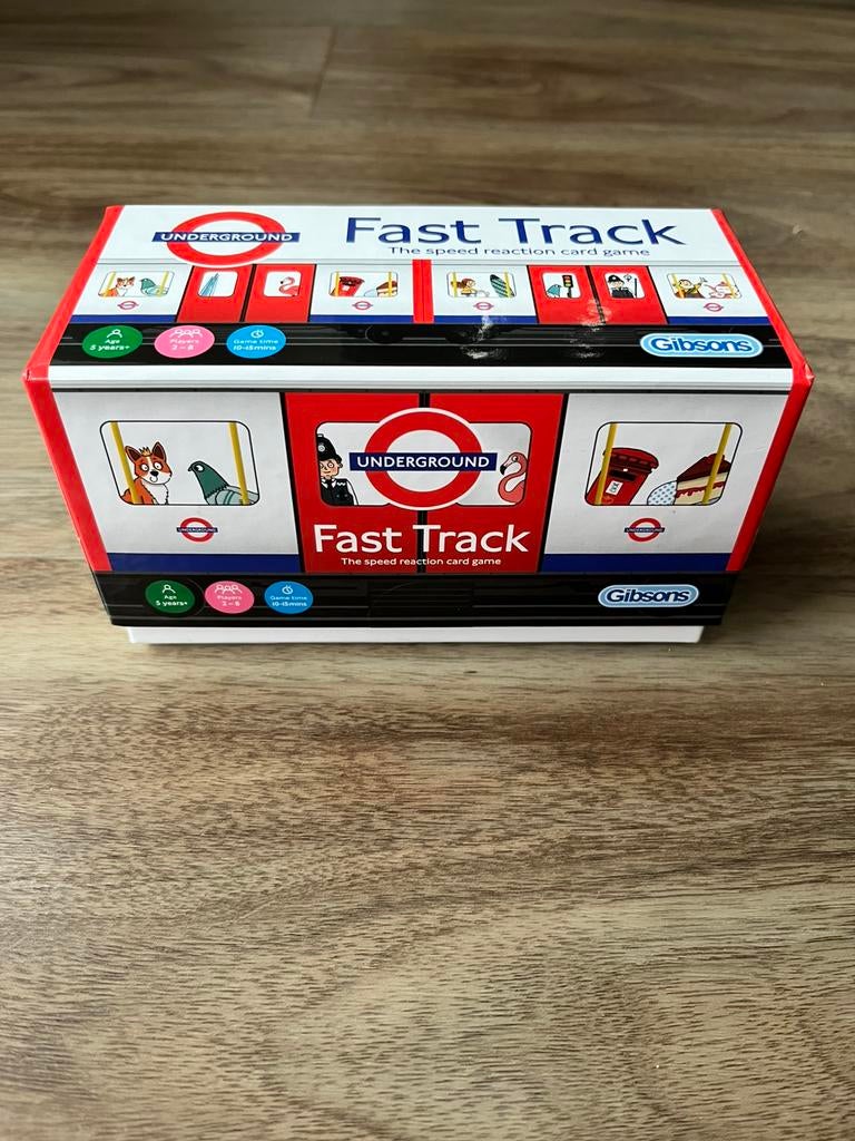 Fast track - Family board game, Vijf spelers of meer, Ophalen of Verzenden, Zo goed als nieuw