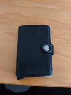 Secrid Portemonnee - Zwart Leer, Overige merken, Gebruikt, Leer, Zwart