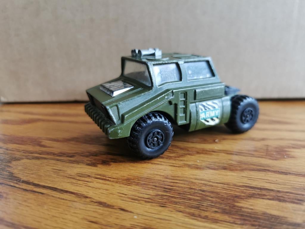 Vintage Matchbox Leger Voertuig Battel king, Overige merken, Gebruikt, 1:32 tot 1:50, Ophalen of Verzenden