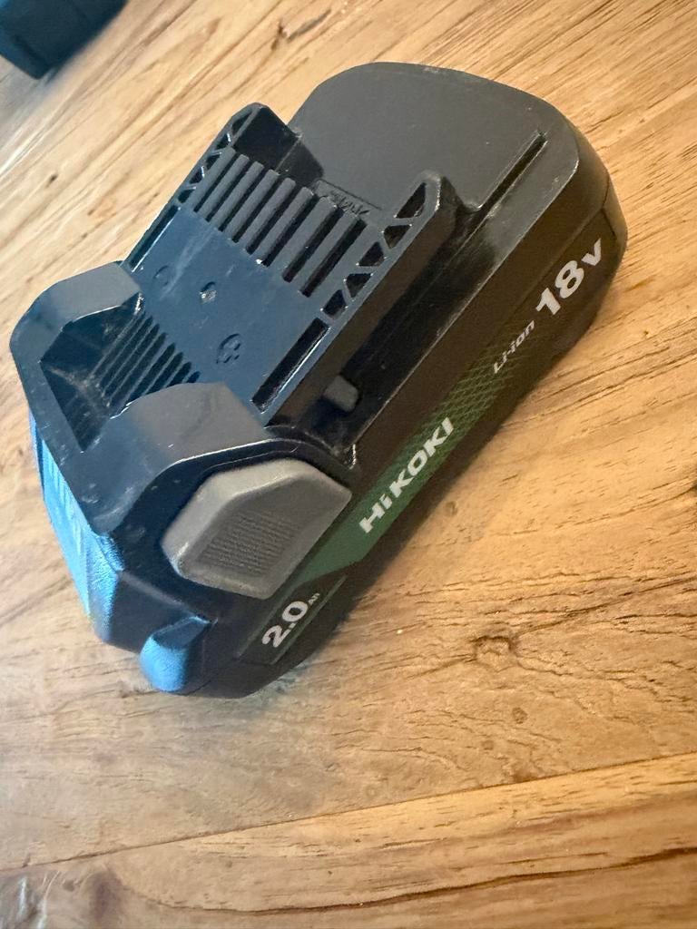Hikoki accu 2ah 18V, Ophalen of Verzenden, Gebruikt, Overige typen