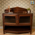 Antieke Art Deco Amsterdamse School Dressoir (coromandel), 100 tot 150 cm, Antiek / Art Deco / Amsterdamse school, ., Ophalen of Verzenden