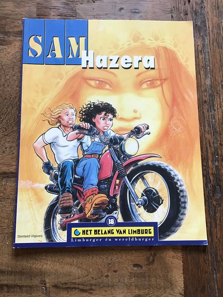 Sam Hazera, Eén stripboek, Ophalen of Verzenden, Gelezen