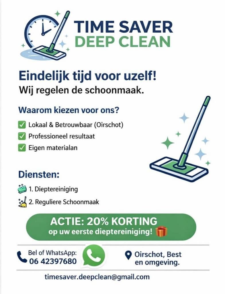 Schoonmaken, Overige niveaus, Overige vormen