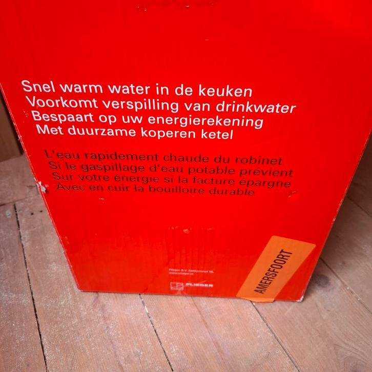 Nieuwe Plieger keukenboiler 10 liter - Ongeopend!, Doe-het-zelf en Verbouw, Geisers en Boilers, Nieuw, Boiler, Minder dan 20 liter