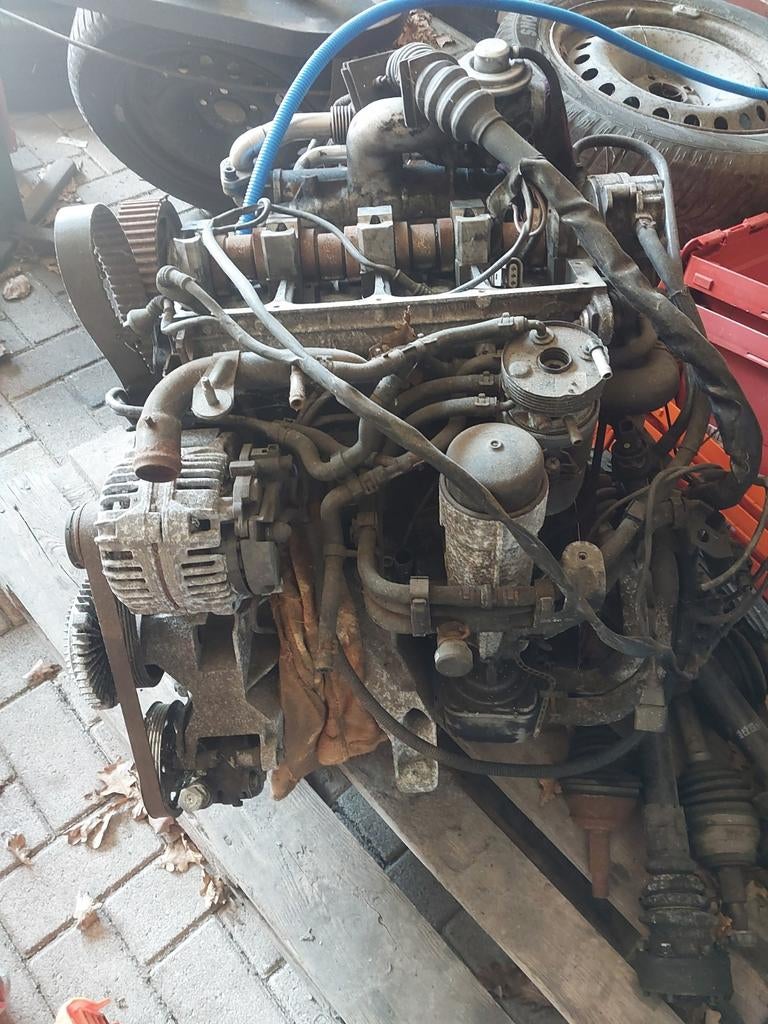 1.9 tdi motor en versnellingsbak, Ophalen of Verzenden, Gebruikt