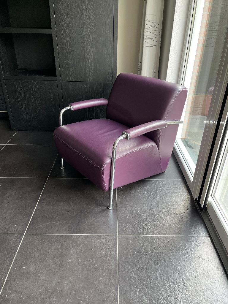 Stoel Chateau d’Ax, Ophalen, Overige kleuren, Leer, Zo goed als nieuw