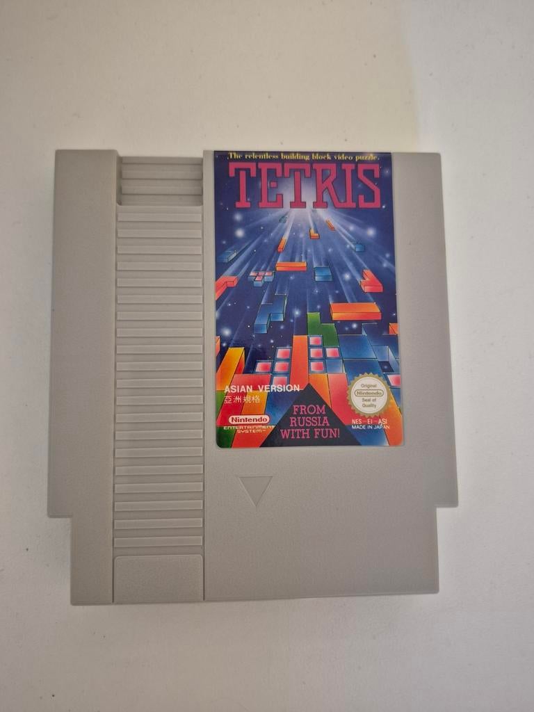 Nintendo Nes Tetris ( Zeldzame Asian vijf schroef variant ), Spelcomputers en Games, Games | Nintendo NES, Puzzel en Educatief