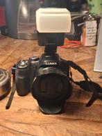 Panasonic FZ 200 met externe flitser., Compact, Ophalen of Verzenden, Zo goed als nieuw, Overige Merken