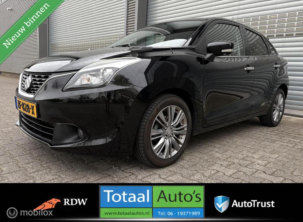 Suzuki Baleno 1.2 Smart Hybrid High Executive,CLIMA*NAVI*LM, Auto's, Voorwielaandrijving, Gebruikt, 4 cilinders, Zwart