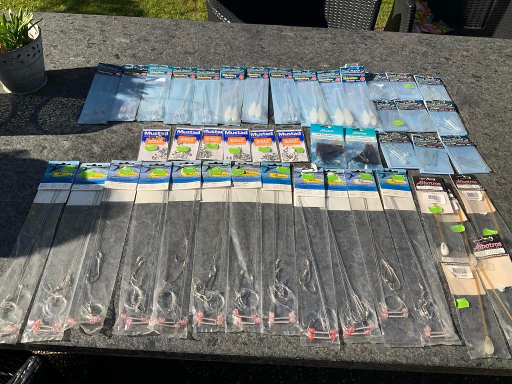 Visgerei pakket: Gulpaternosters, Sbirolino's, Glasgewichten, Ophalen of Verzenden, Nieuw, Overige typen