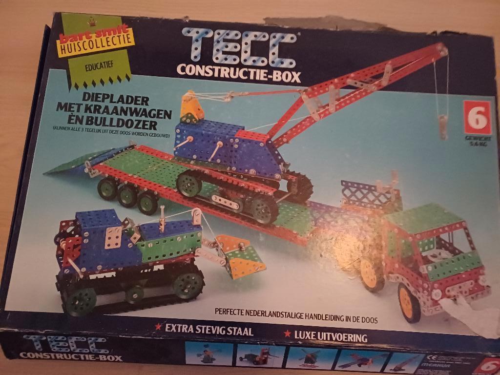 Tecc / Meccano jaren 80 speelgoed, Ophalen, Zo goed als nieuw