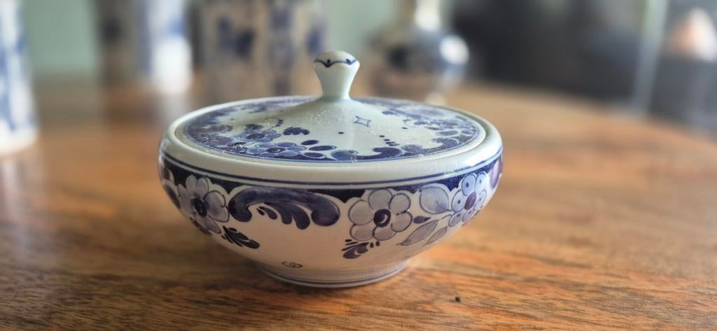 Delfts blauw Schoonhoven snoepschaaltje, Antiek en Kunst, Ophalen of Verzenden