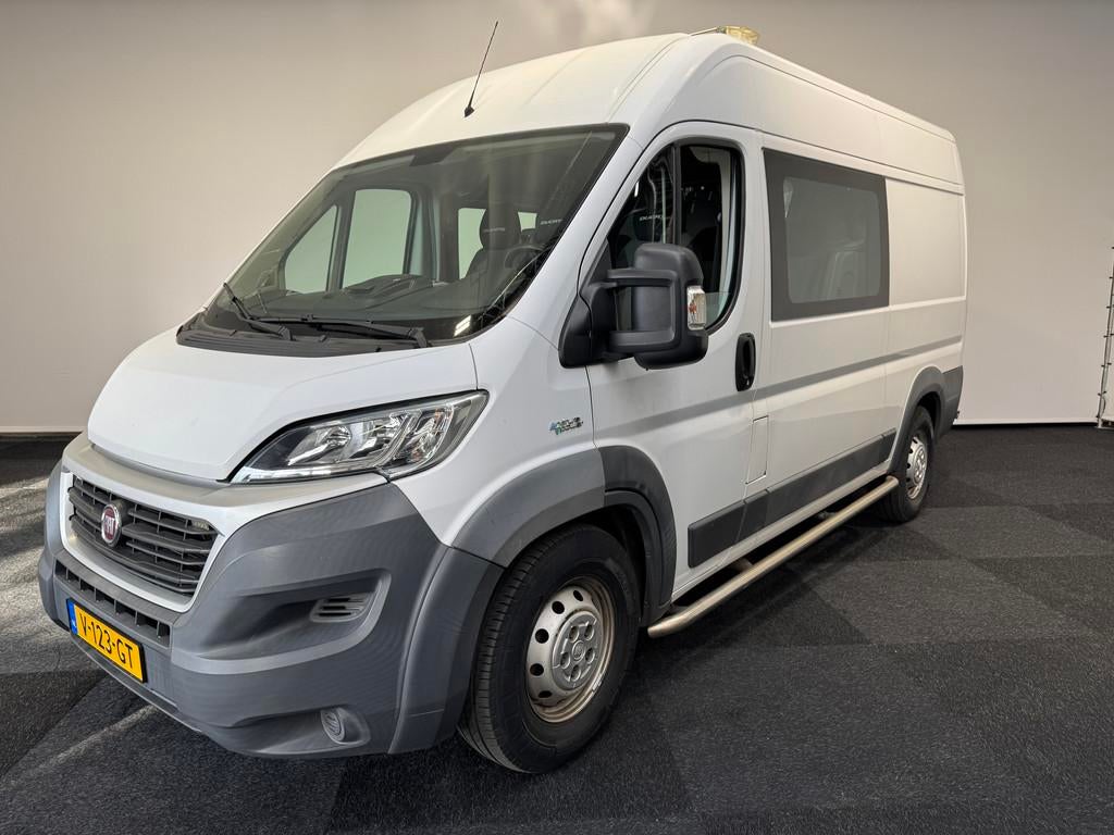 Fiat Ducato FIAT Ducato Maxi LH2 35 3.0 CNG Dubbel Cabine 7, Voorwielaandrijving, 2430 kg, 136 pk, Gebruikt