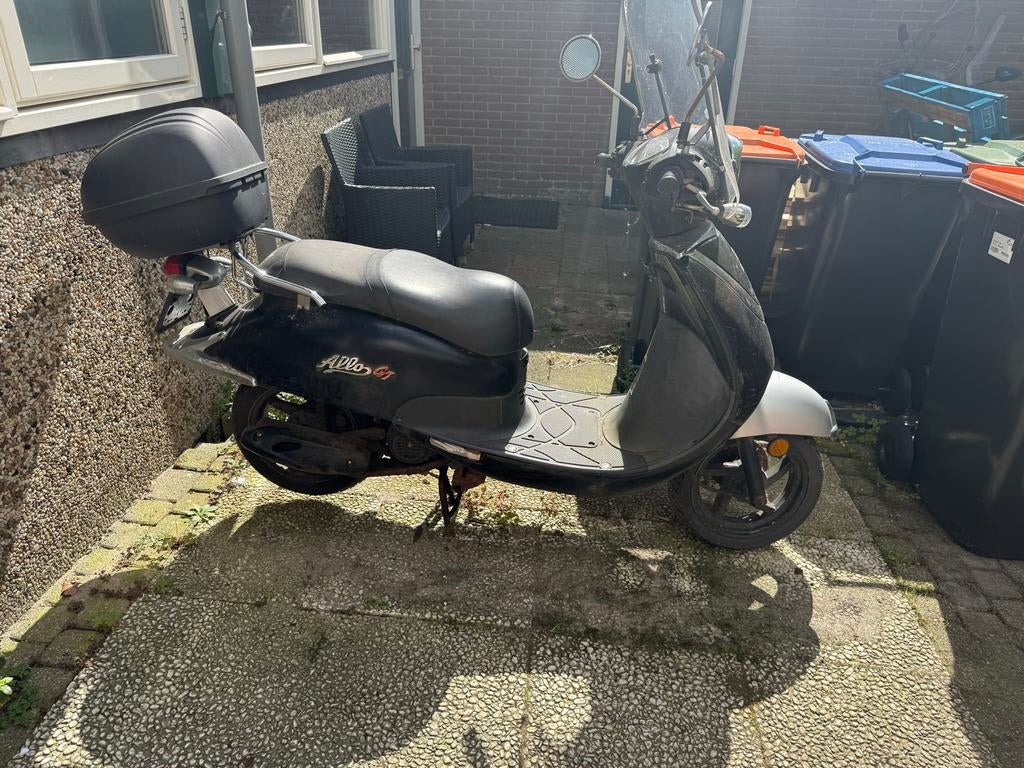 Defecte SYM Allo scooter, Fietsen en Brommers, Scooters | SYM, Ophalen, Gebruikt, Benzine, Allo