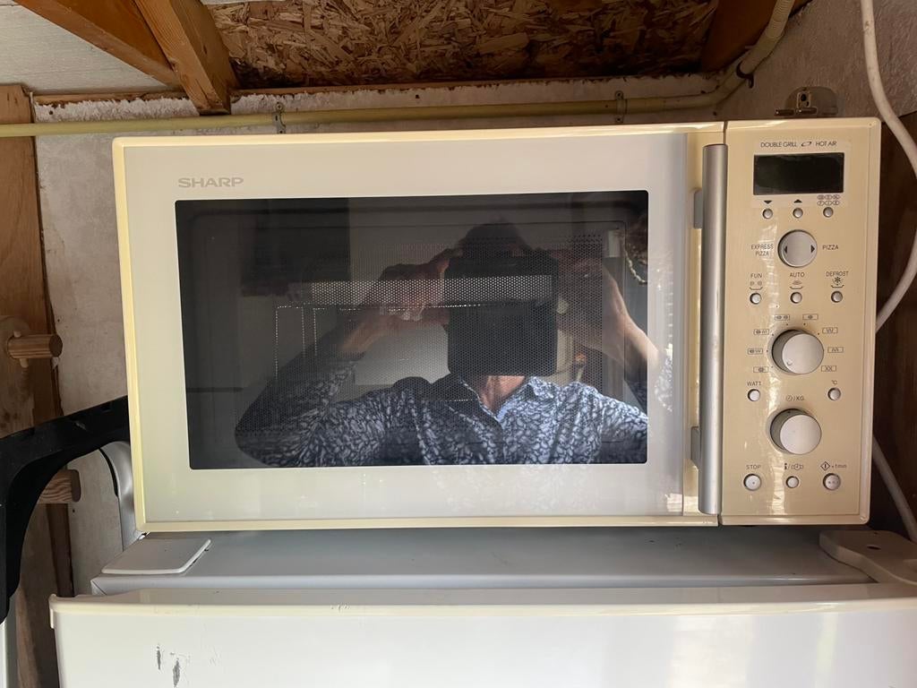 Sharp Combi oven, Ophalen, Gebruikt, Oven met grill, Draaiplateau