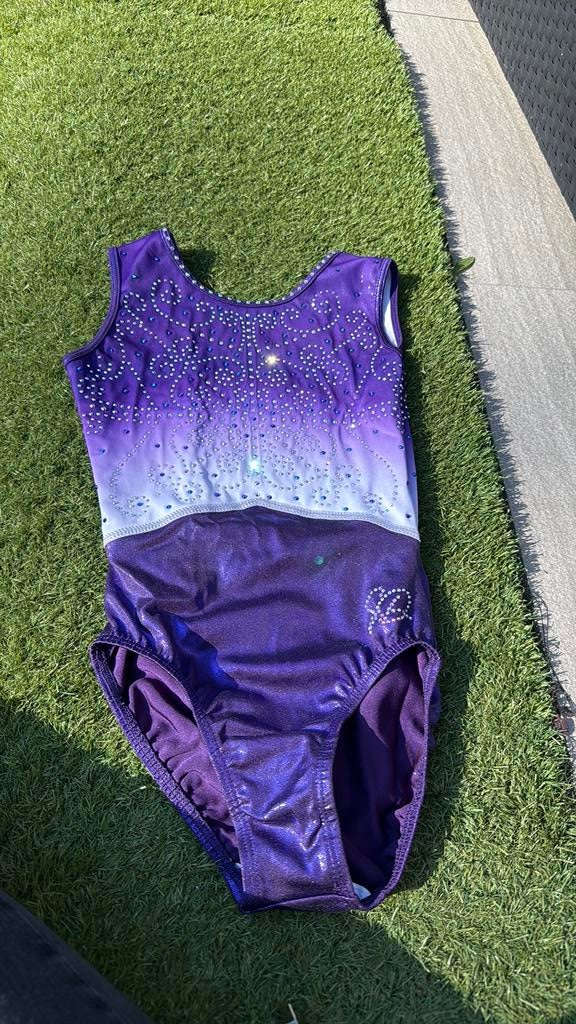 Turnpakje Sparkle and dream ame, Sport en Fitness, Turnen, Kindermaat 146 t/m 176, Ophalen of Verzenden, Zo goed als nieuw, Turnpak(je)