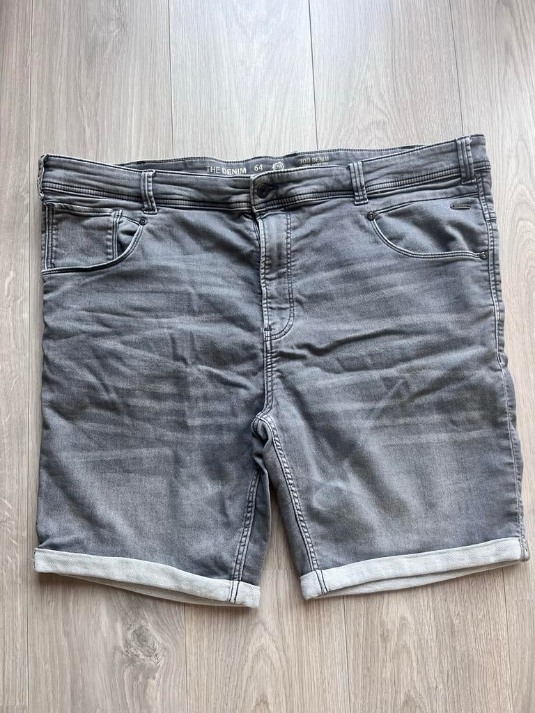Grijze korte broek stretch maat 64, Ophalen of Verzenden, Gedragen, Overige maten, Grijs