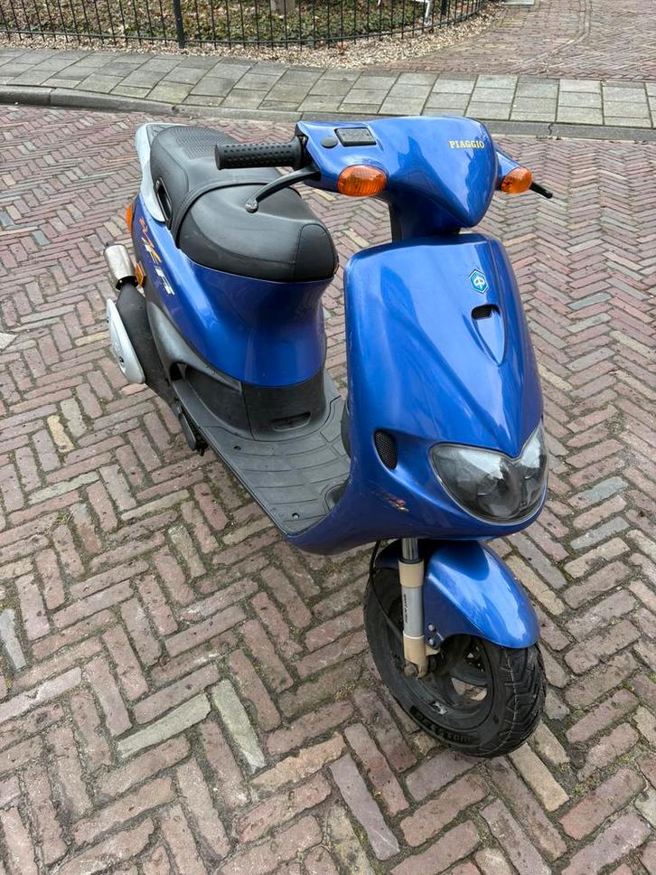 Zip Fastrider 1997 | 80+ km/u | Nieuwe cilinder | Sito Plus, Fietsen en Brommers, Scooters | Piaggio, Zo goed als nieuw, Zip, Maximaal 45 km/u