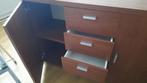2 ondiepe kastjes met lades en deurtjes KOOPJE, Huis en Inrichting, Gebruikt, Minder dan 25 cm, Met deur(en), 50 tot 100 cm