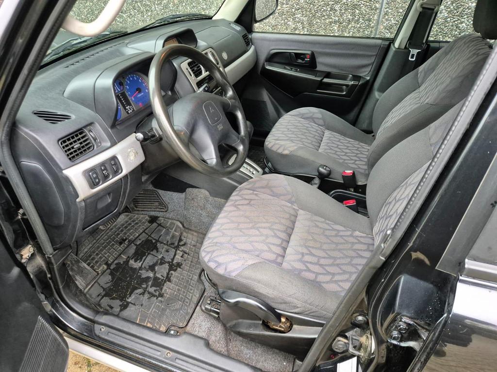 Mitsubishi Pajero Pinin 2.0 4x4/Airco/129PK/Trekhaak/Nw Apk, Stof, Gebruikt, 4 cilinders, Zwart