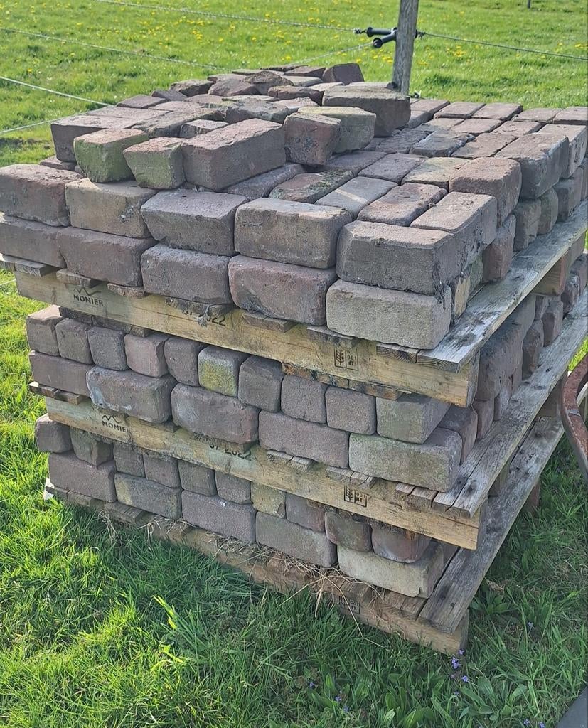 Oud hollandse gebakken klinkers, Tuin en Terras, Tegels en Klinkers, Ophalen, Klinkers