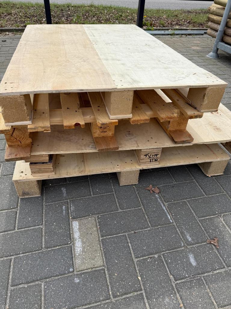 Gratis pallets, Doe-het-zelf en Verbouw, Hout en Planken, Ophalen, Zo goed als nieuw, Pallet, Minder dan 200 cm