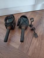 Oude koperen koetslampen met bevestigingsmateriaal, Ophalen of Verzenden