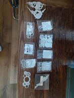 10 stansen voor embossing scrapbooking steampunk, Hobby en Vrije tijd, Scrapbooking, Ophalen of Verzenden, Nieuw, Frame of Mal