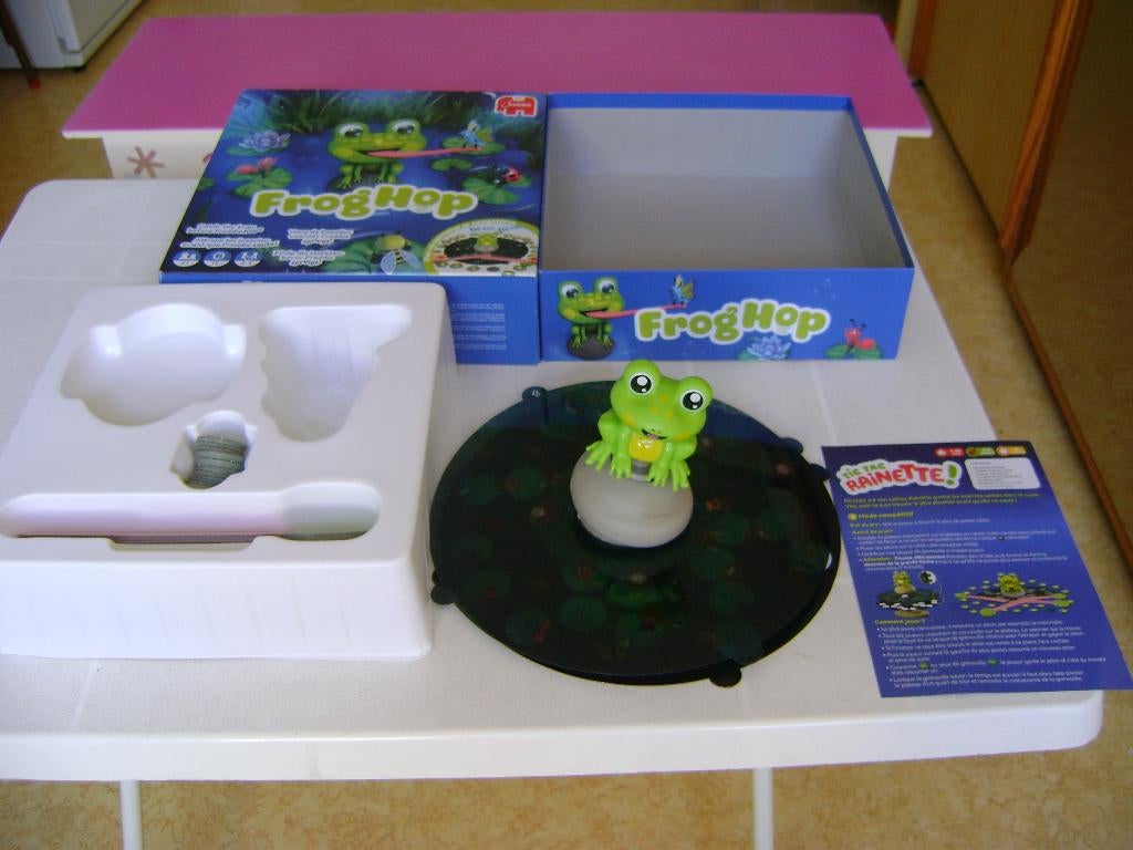 kikkerspel van jumbo 3+ vang de kikker voor freddy hem vangt, Ophalen of Verzenden, Zo goed als nieuw, Ontdekken