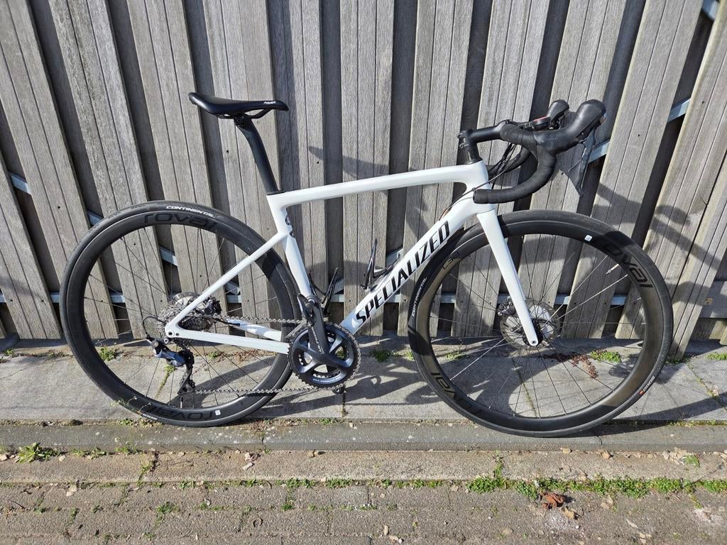 Specialized Tarmac Expert Disc SL6 maat 52, Fietsen en Brommers, Carbon, 49 tot 53 cm, Zo goed als nieuw, Meer dan 20 versnellingen