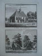 19-20 / Nieuwland en St. Laurens de Kerk  Kopergravure 1754, Ophalen of Verzenden