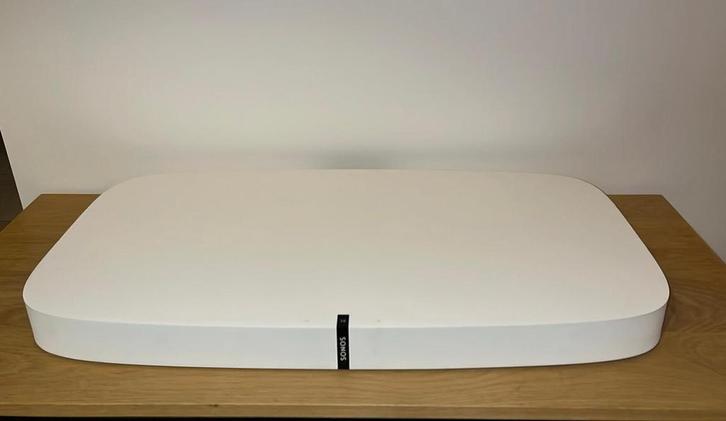 Sonos playbase wit, S2 App topconditie, Audio, Tv en Foto, Luidsprekers, Zo goed als nieuw, Front, Rear of Stereo speakers, Minder dan 60 watt