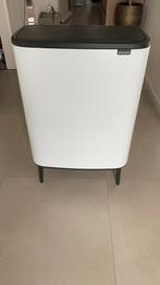 Brabantia Bo Touch Bin - 30 liter - Wit, 50 tot 75 cm, Ophalen of Verzenden, Metaal, 20 tot 30 liter
