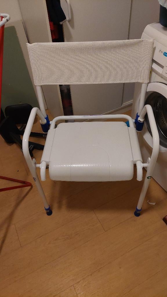 Douche vouwstoel, Ophalen, Gebruikt, Met douche