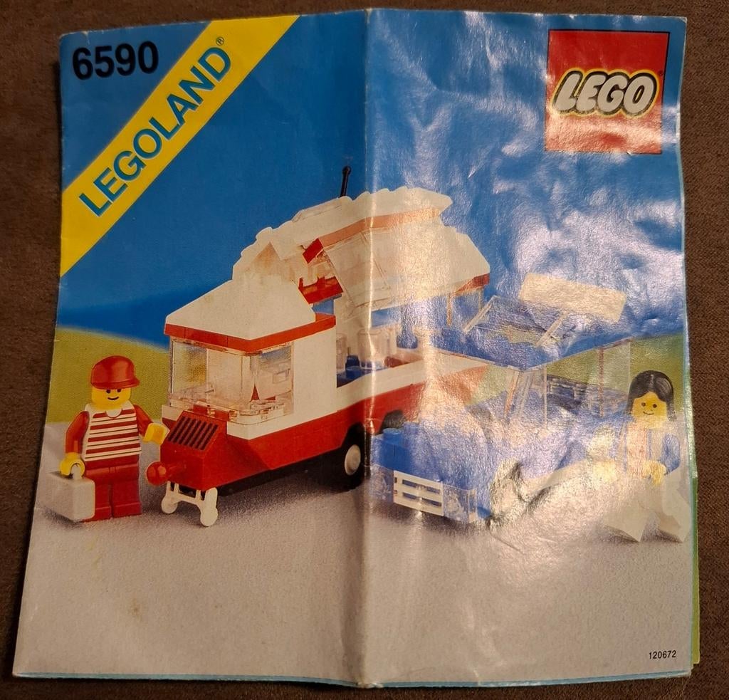 Lego 6590 Compleet/inclusief boekje, Ophalen, Gebruikt