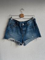 Levi’s 501 blauw denim short, Levi's, Blauw, Ophalen of Verzenden, Zo goed als nieuw