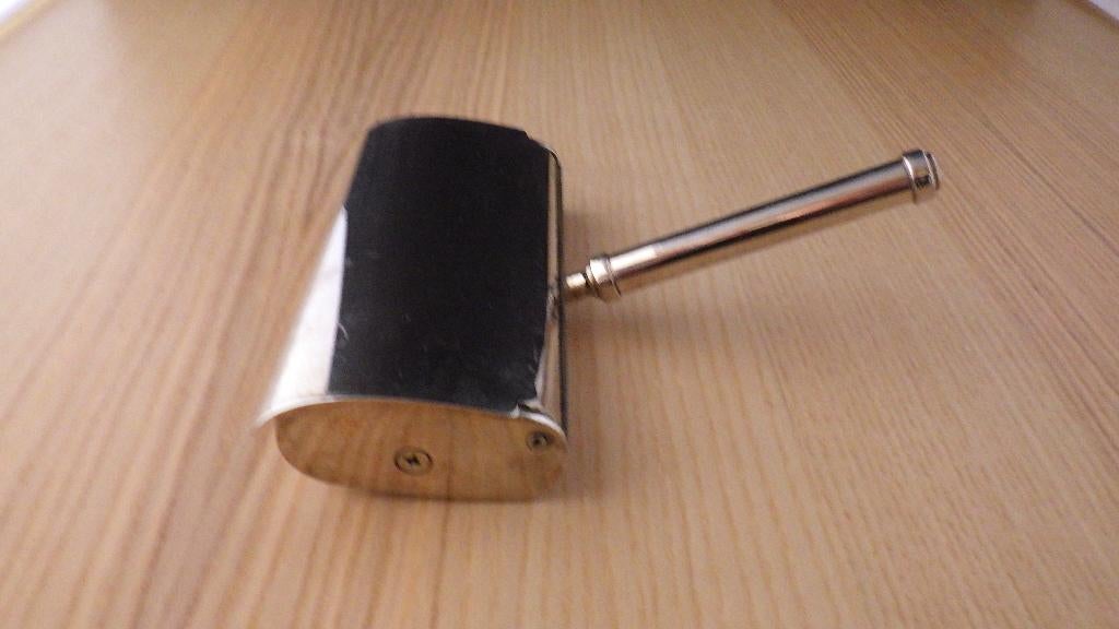 vintage tafelschuiertje van metaal, Ophalen of Verzenden, Huis en Inrichting