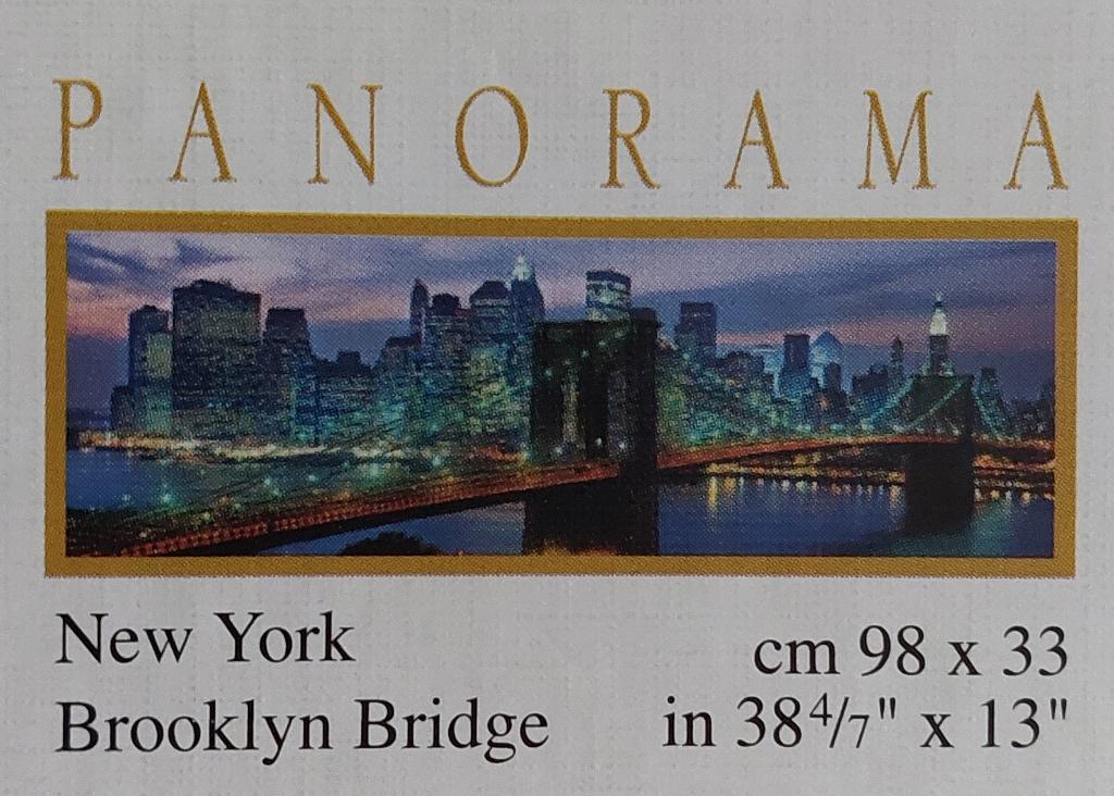 New York - Brooklyn Bridge, Ophalen, 500 t/m 1500 stukjes, Zo goed als nieuw, Legpuzzel