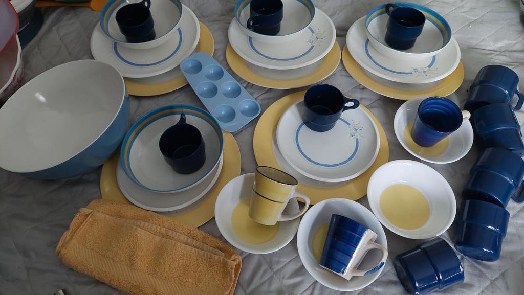 Camping servies, Ophalen of Verzenden