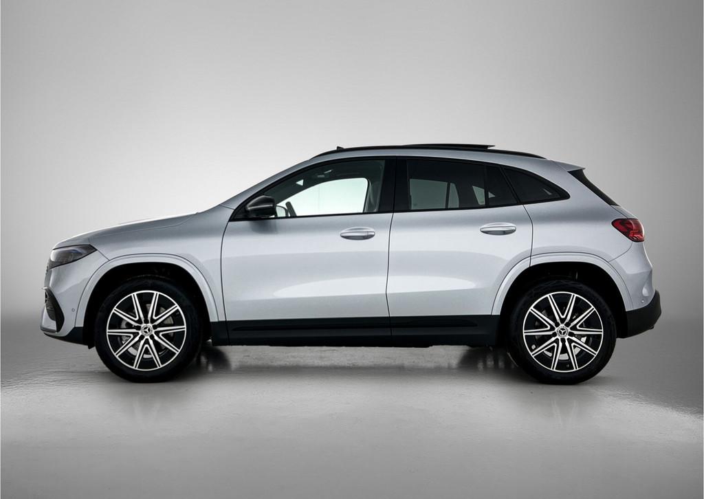 Mercedes-Benz EQA 250+ Business Solution AMG 71 kWh | Nightp, Zwart, 190 pk, Parkeerassistent, Leder en Stof