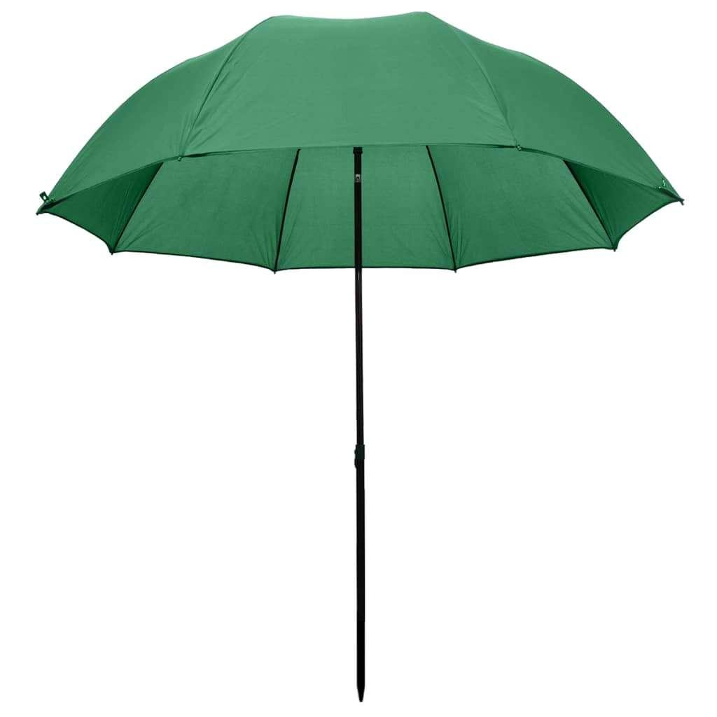 Visparaplu paraplu vissen groen 240x210 cm GRATIS BEZORGD!, Watersport en Boten, Hengelsport | Algemeen, Verzenden, Overige typen