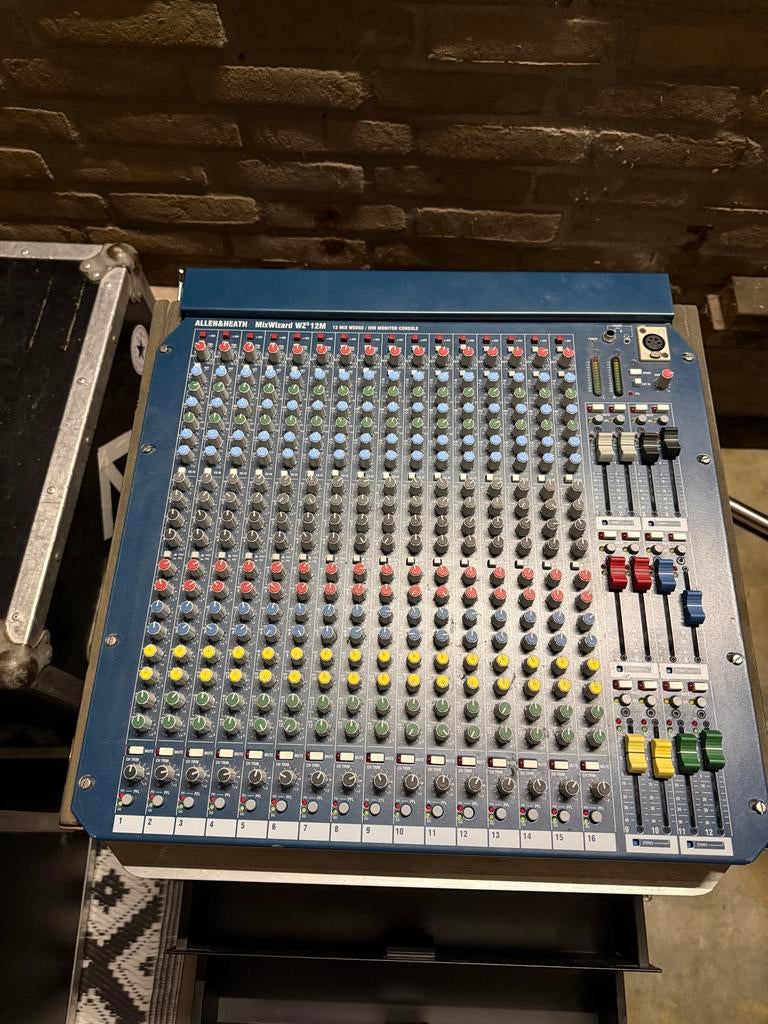 Allen & Heath MixWizard WZ3 12M Mengpaneel, Muziek en Instrumenten, Ophalen of Verzenden, Gebruikt, 10 tot 20 kanalen, Microfooningang