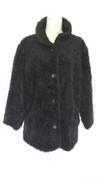 Zwarte dames winterjas maat L, Ophalen, Gedragen, Maat 42/44 (L), Zwart