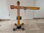 Janod complete, houten hijskraan met accessoires., Ophalen, Gebruikt, Jongen of Meisje