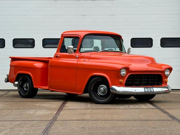 Chevrolet Apache Pick up | 1955 | 454 V8 | NL kent. |, Auto's, Chevrolet, Bedrijf, Pick-up, Benzine, Automaat, Achterwielaandrijving