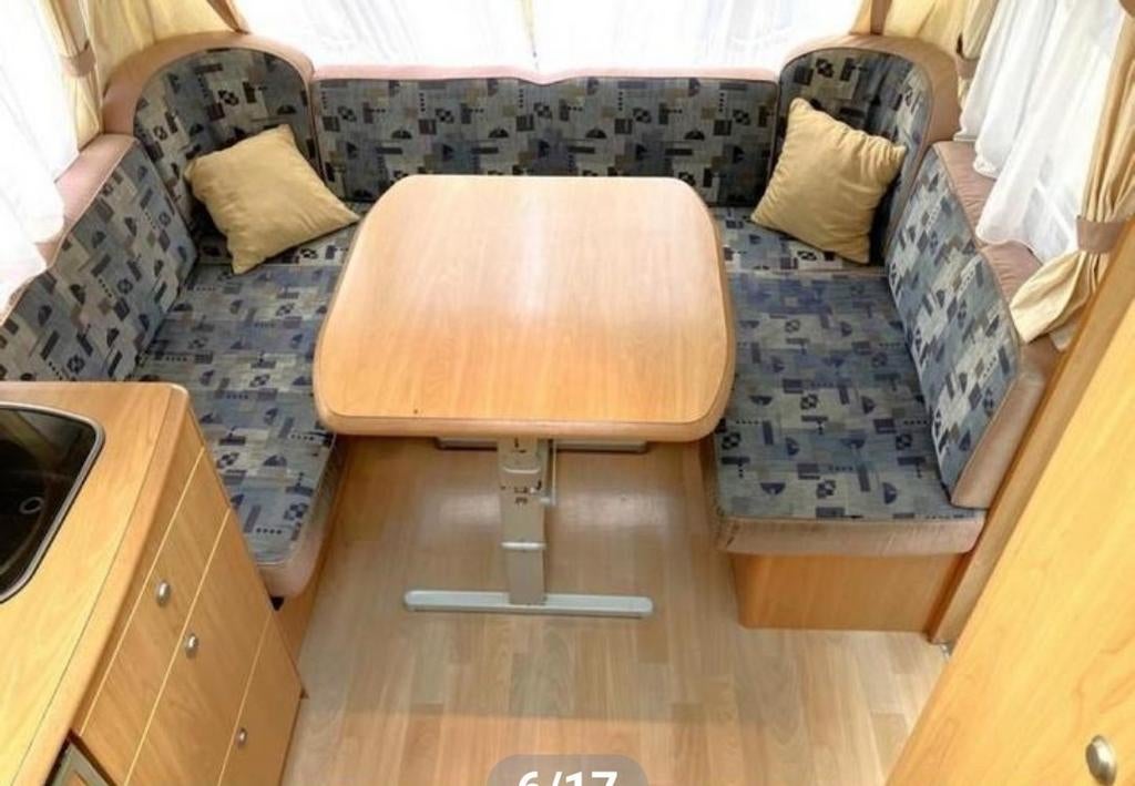 Chateau calista 450, Caravans en Kamperen, Caravans, Chateau, Rondzit, Frans bed, 750 - 1000 kg